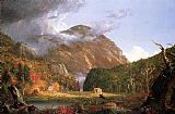 Thomas Cole Famous Paintings - The Notch of the White Mountains (Crawford Notch)